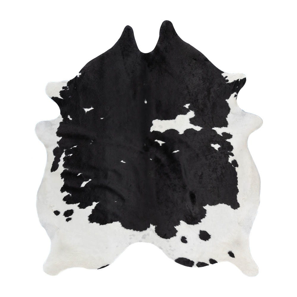 Black & White Cowhide Rug – 6.2' x 7.3'