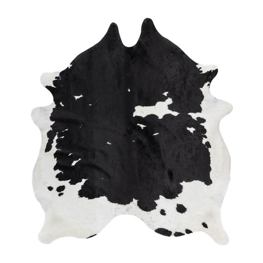Black & White Cowhide Rug – 6.2' x 7.3'