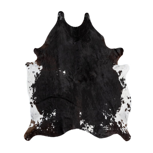 Black & White Cowhide Rug – 6.3' x 7.3'