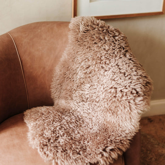 Curly Hair Sheepskin Romney