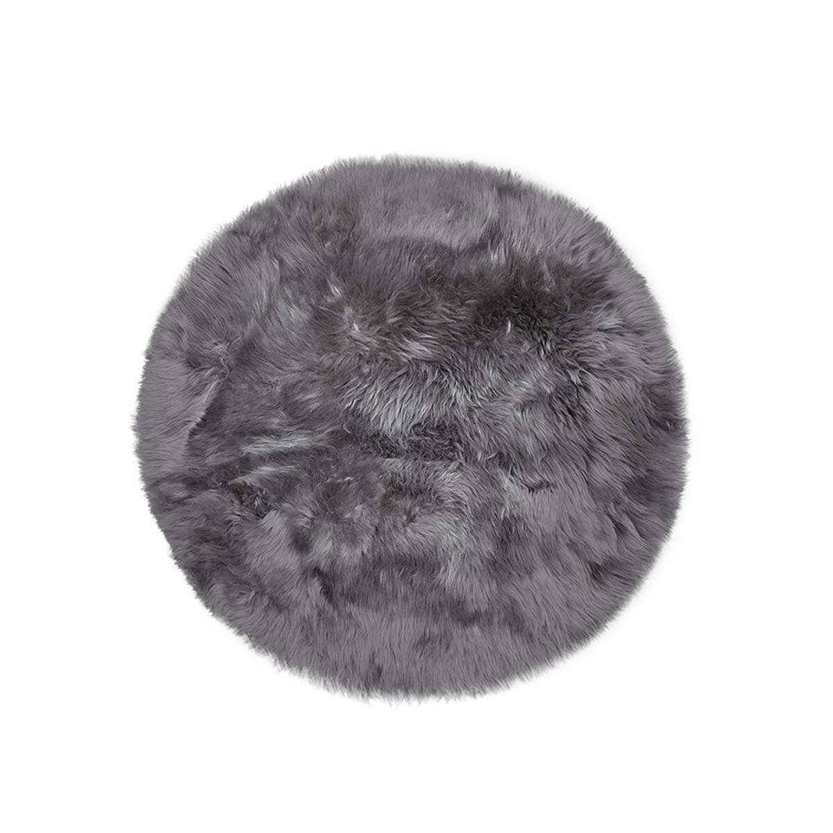 Long Hair Sheepskin Chair Pad 15″Ø