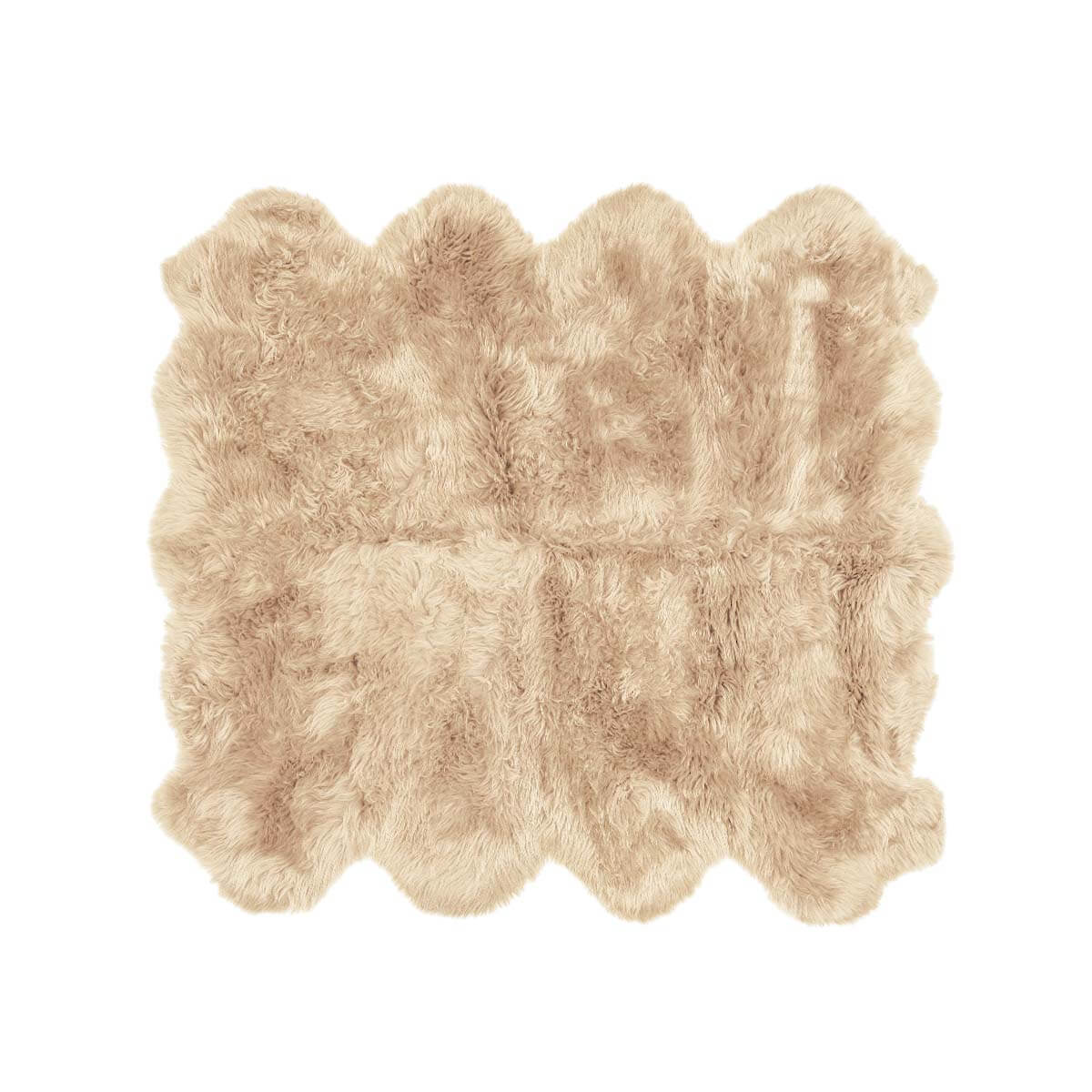 Genuine Sheepskin Rug Octo - 6' x 6'