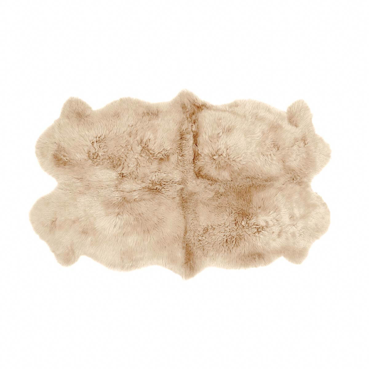 Genuine Sheepskin Rug Quad - 6' x 4'