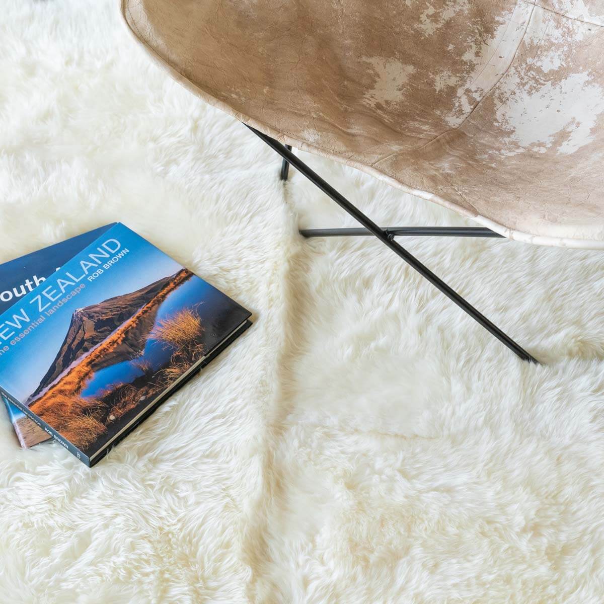 Genuine Sheepskin Rug Octo - 6' x 6'