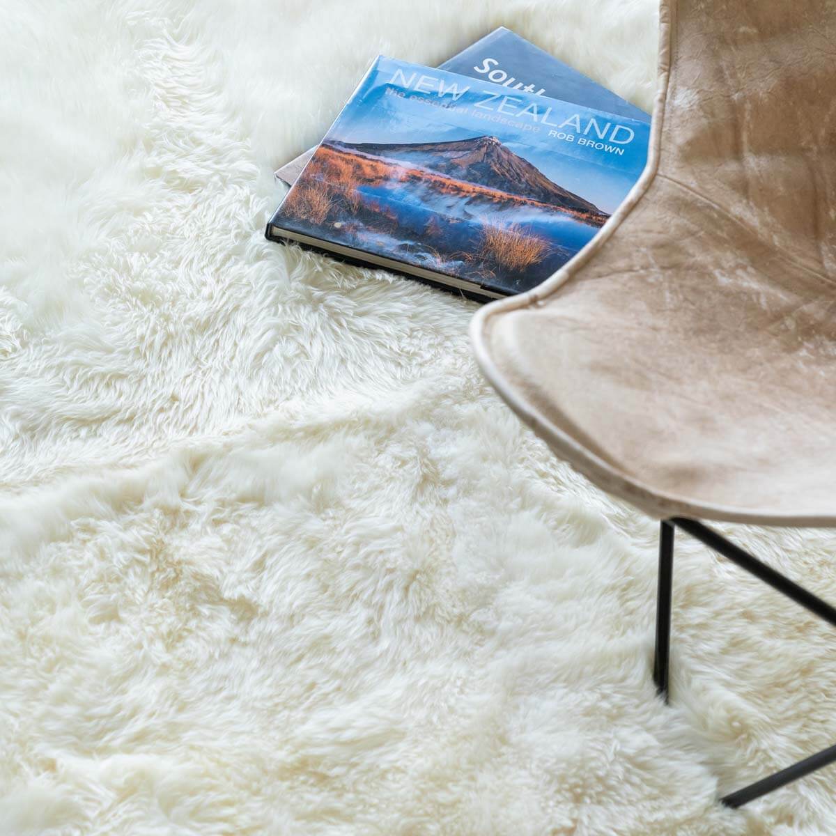 Genuine Sheepskin Rug Octo - 6' x 6'