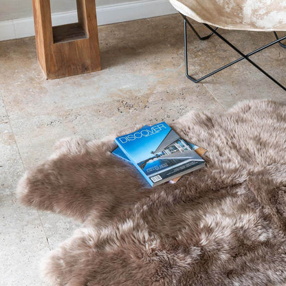 Genuine Sheepskin Rug Quad - 6' x 4'