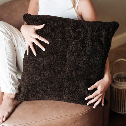 Sheared Sheepskin Pillow Cover 20″ x 20″
