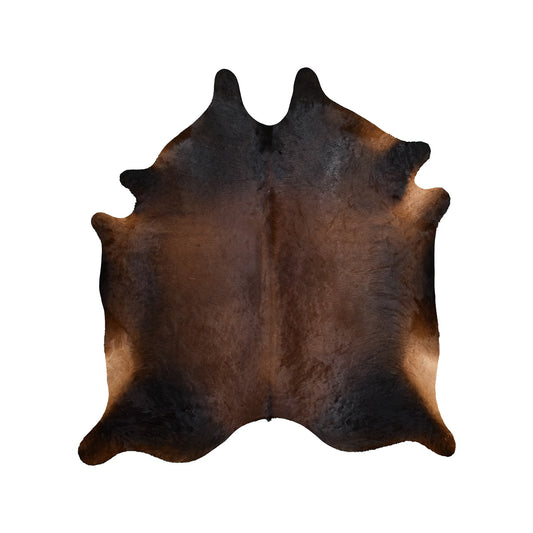 Mahogany Brown Cowhide Rug – 6' 8" x 7´