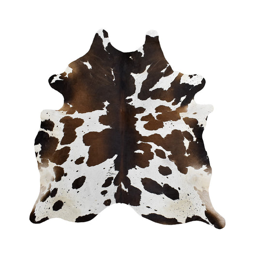 Tricolor Cowhide Rug – 6.7' x 7.1´