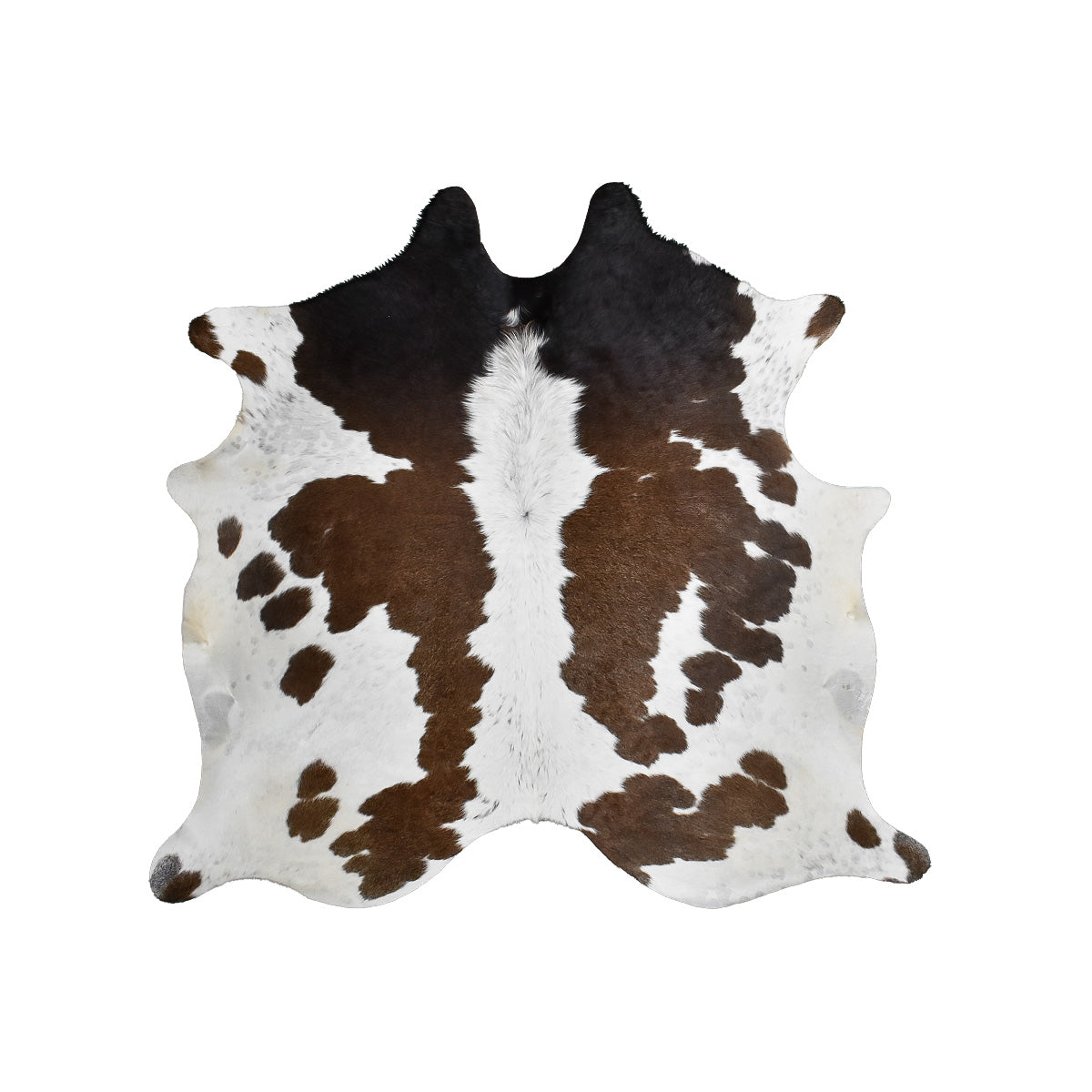 Tricolor Cowhide Rug – 6.1' x 6.0´
