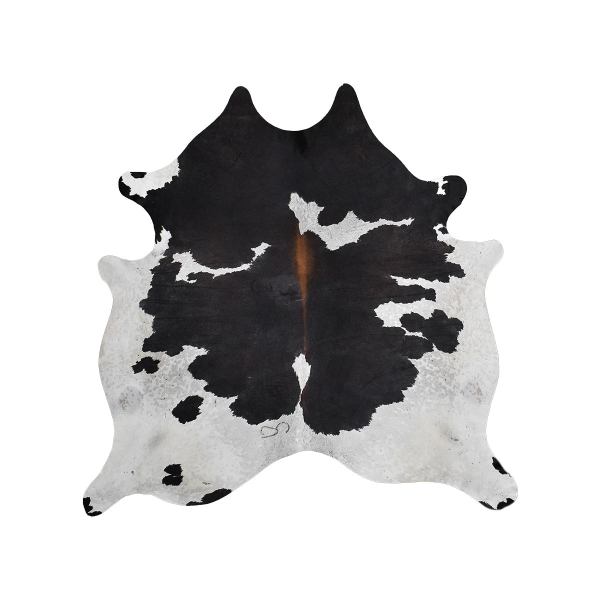 Tricolor Cowhide Rug – 6' 6" x 6' 6"