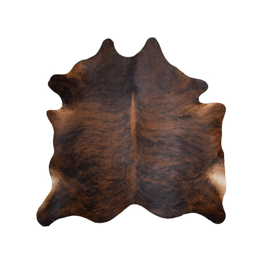 Medium Brindle Cowhide Rug – 6´ 6" x 6´ 6"