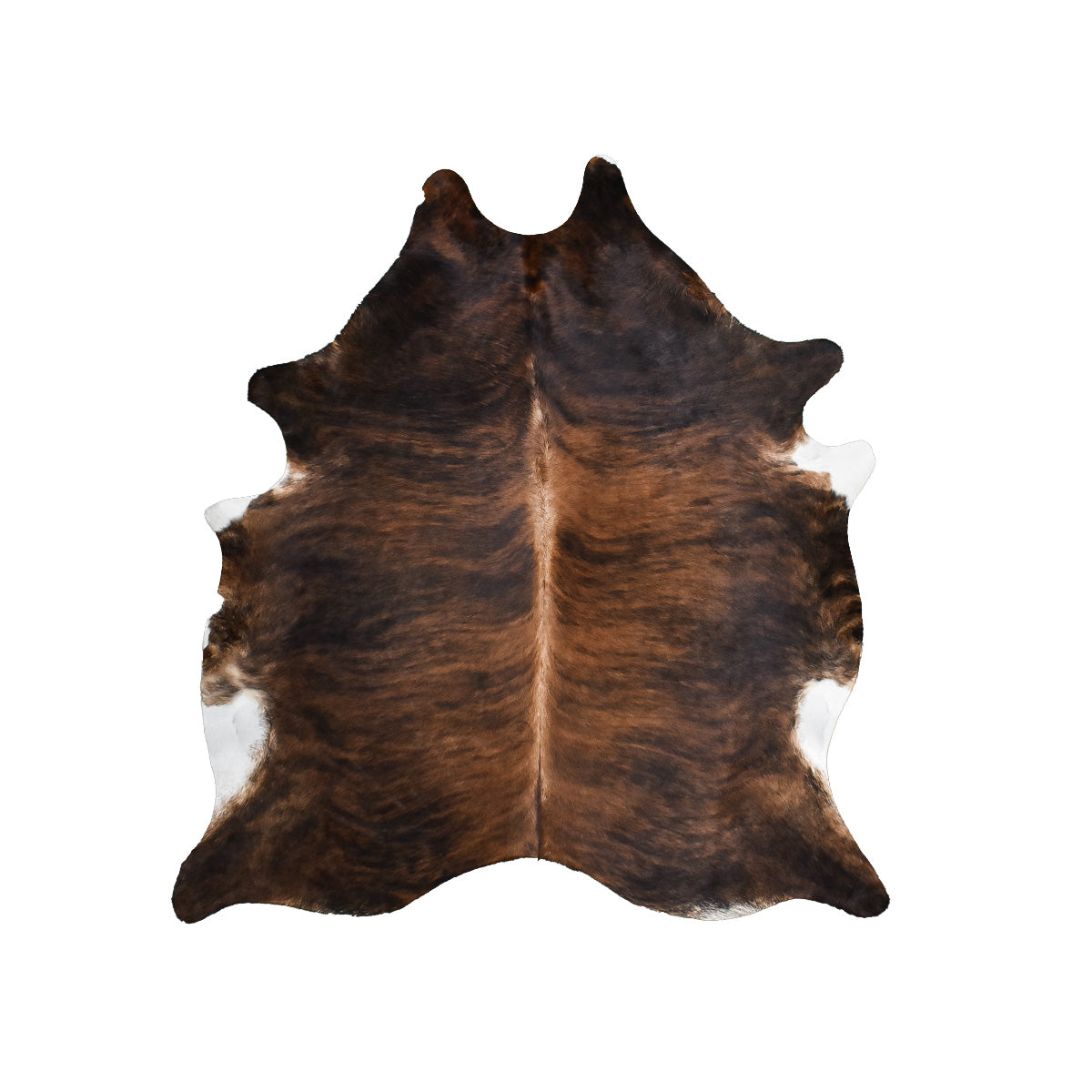 Medium Brindle Cowhide Rug – 6´ 3" x 6´ 10"