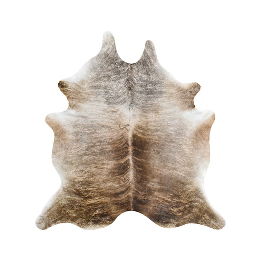 Light Brindle Cowhide Rug – 5.9' x 5.9'