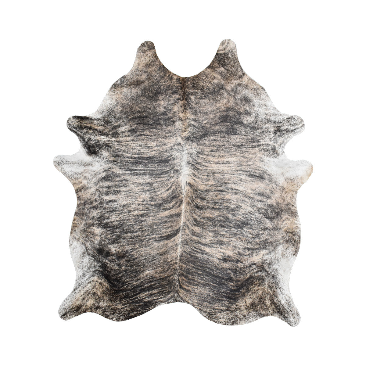 Light Brindle Cowhide Rug – 5' 10" x 6' 4"