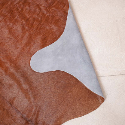 Brown Cowhide Rug – 4' x 5'