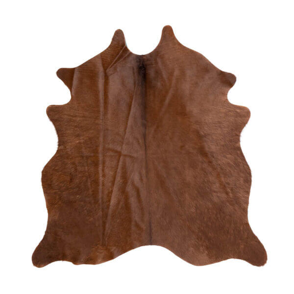 Brown Cowhide Rug – 75" x 77"
