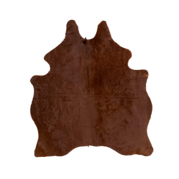 Brown Cowhide Rug – 57" x 63"